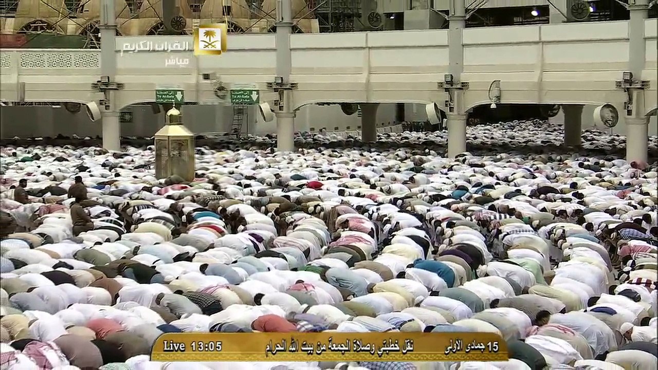 صلاة الجمعة 15 جمادى الأولى 1436 من المسجد الحر...