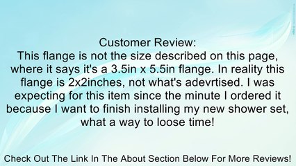 Delta RP52144 Shower Flange, Chrome Review