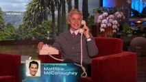 Ellen Calls Matthew McConaughey 'TheEllenShow'
