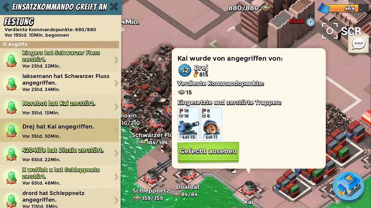 Kai Tankattack 2 Angriffe