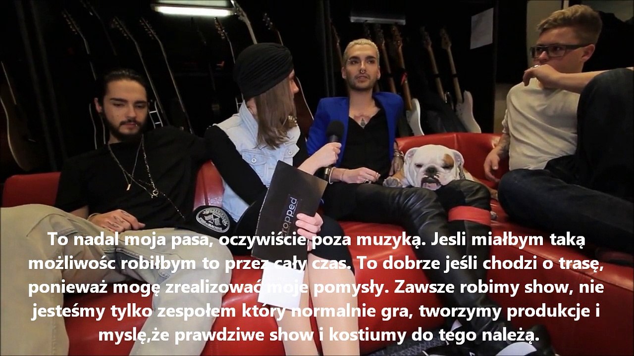 Tokio Hotel @Cropped magazine napisy pl
