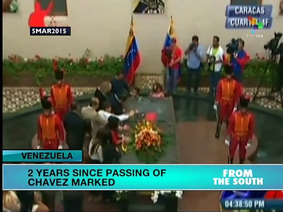 Venezuelans mark 2nd anniversary of Chavez's death
