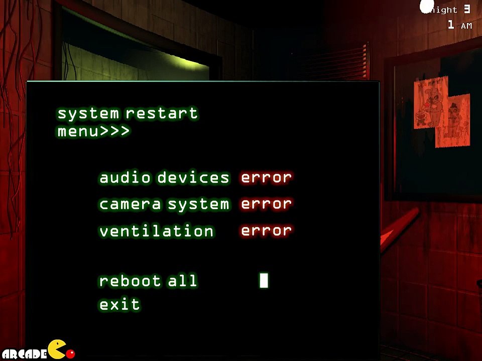 Five Nights At Freddy's 3 - NIGHT 3 COMPLETE PURPLE TOY ANIMATRONICS SECRET MINI GAME
