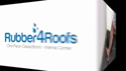 How to Detail an Internal Corner on a Flat Rubber Roof