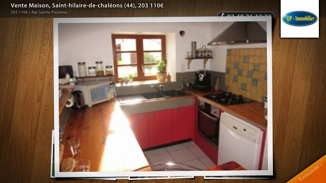 Vente Maison, Saint-hilaire-de-chaléons (44), 203 110€