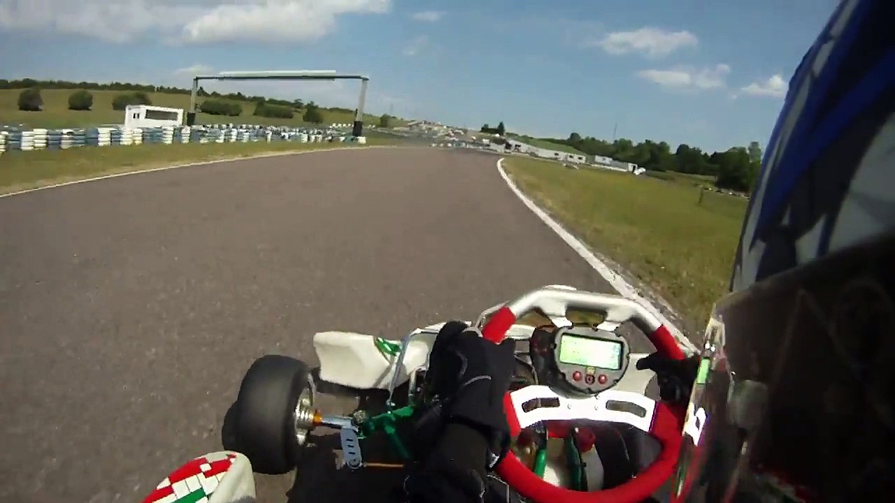 Roulage Pusey le 04-08-13 avec le kart de Sylvain Run 1 (720p)