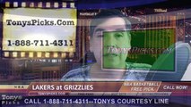 Memphis Grizzlies vs. LA Lakers Free Pick Prediction NBA Pro Basketball Odds Preview 3-6-2015