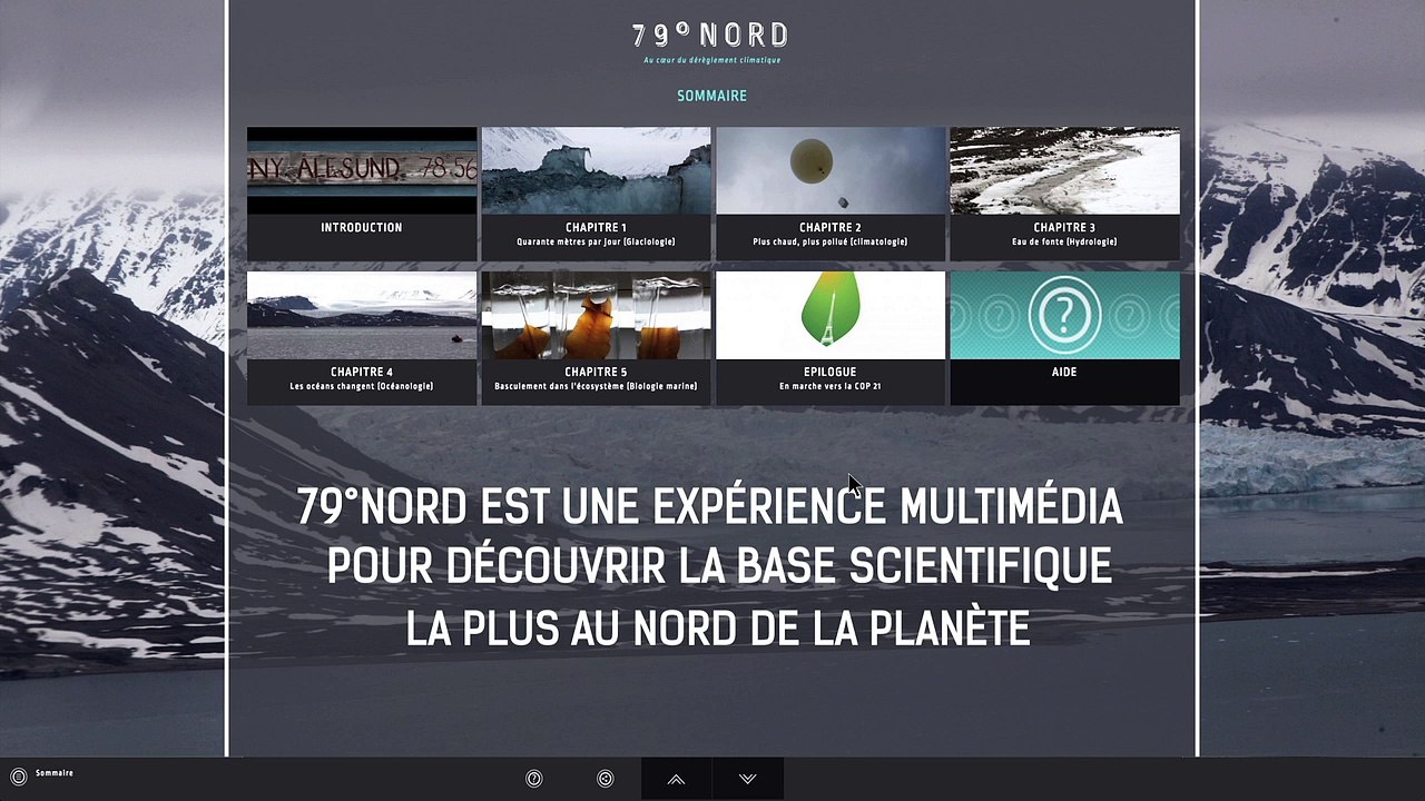 79° Nord : le webdoc au cœur du dérèglement climatique sur l'île de Spitzberg