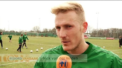 Van der Velden: Ik ga geen scheenbeschermers om doen - RTV Noord