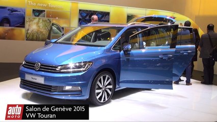 Volkswagen Touran 2 - Salon de Genève 2015 : présentation vidéo live -  Vidéo Dailymotion