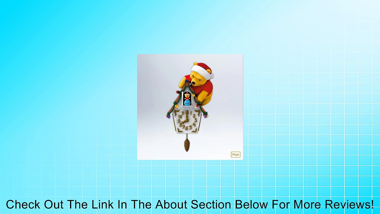 Hallmark 2012 Keepsake Ornaments QXD1031 Pooh-koo Clock ~ Winnie The Pooh Review