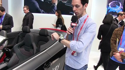 MWC15 - Audi RS5 et Smart Watch LG : carfinder, déverrouillage, allumage et monitoring cardiaque !