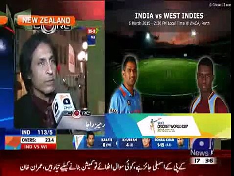 Score 6th March 2015 India v West Indies & Pakistan vs South Africa World Cup 2015