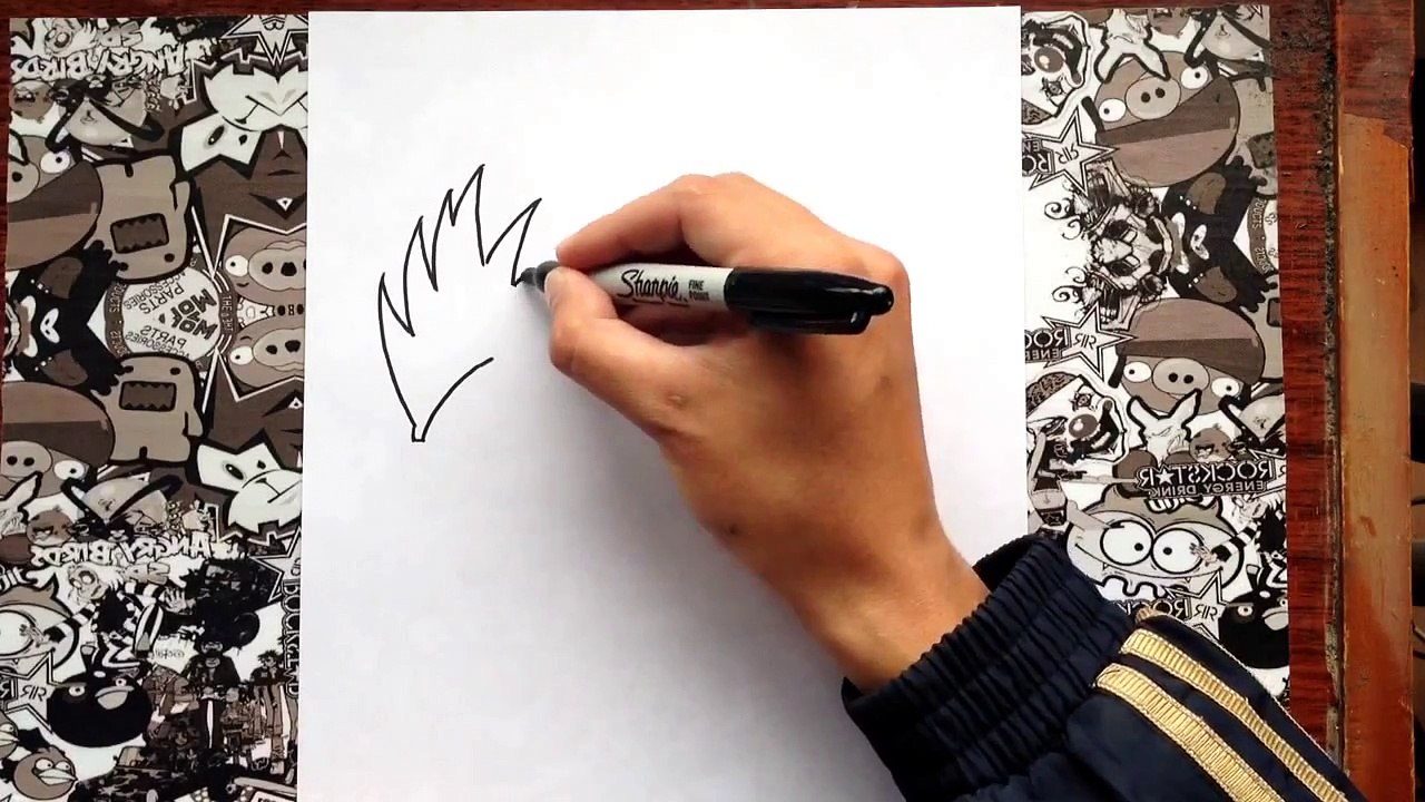 How to draw a quilava