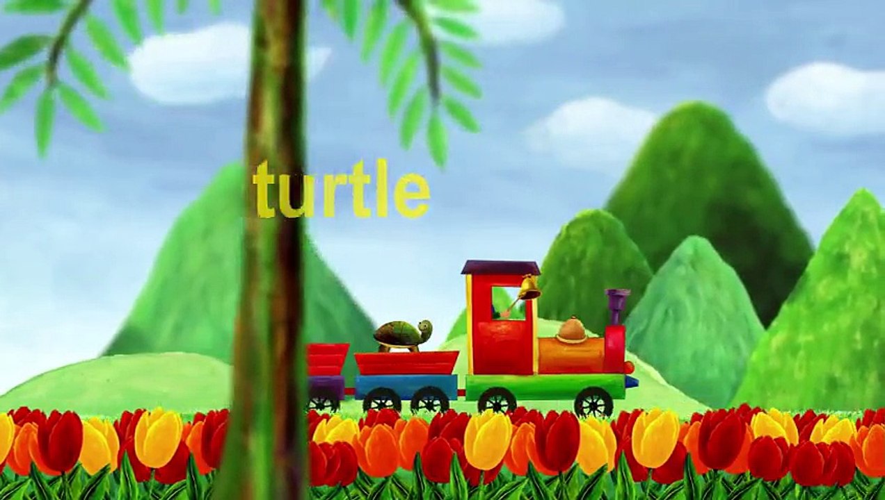 Train & Turtle - Lower Case Alphabet  t