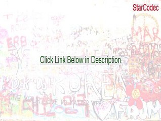 StarCodec Cracked [Instant Download]