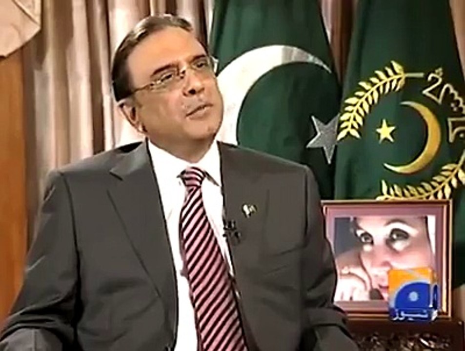 Zardari funny interview