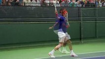 Roger Federer Ultimate Slow Motion Compilation - Forehand - Backhand - Serve - Volley - Overhead