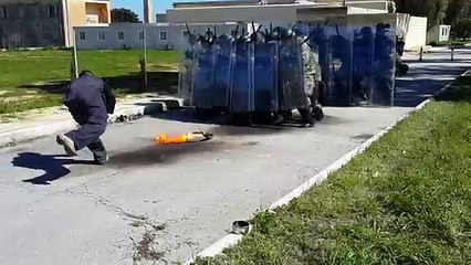 Anti-terrorist training by the Maltese Army (1)