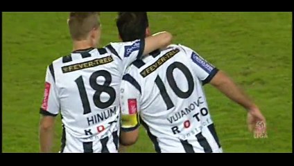 Goal Vujanović - LASK Linz 1-0 A. Lustenau - 06-03-2015
