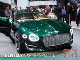 Bentley EXP10 Speed 6 en direct du salon de Genève 2015 Bentley EXP10 Speed 6 en direct du salon de Genève 2015