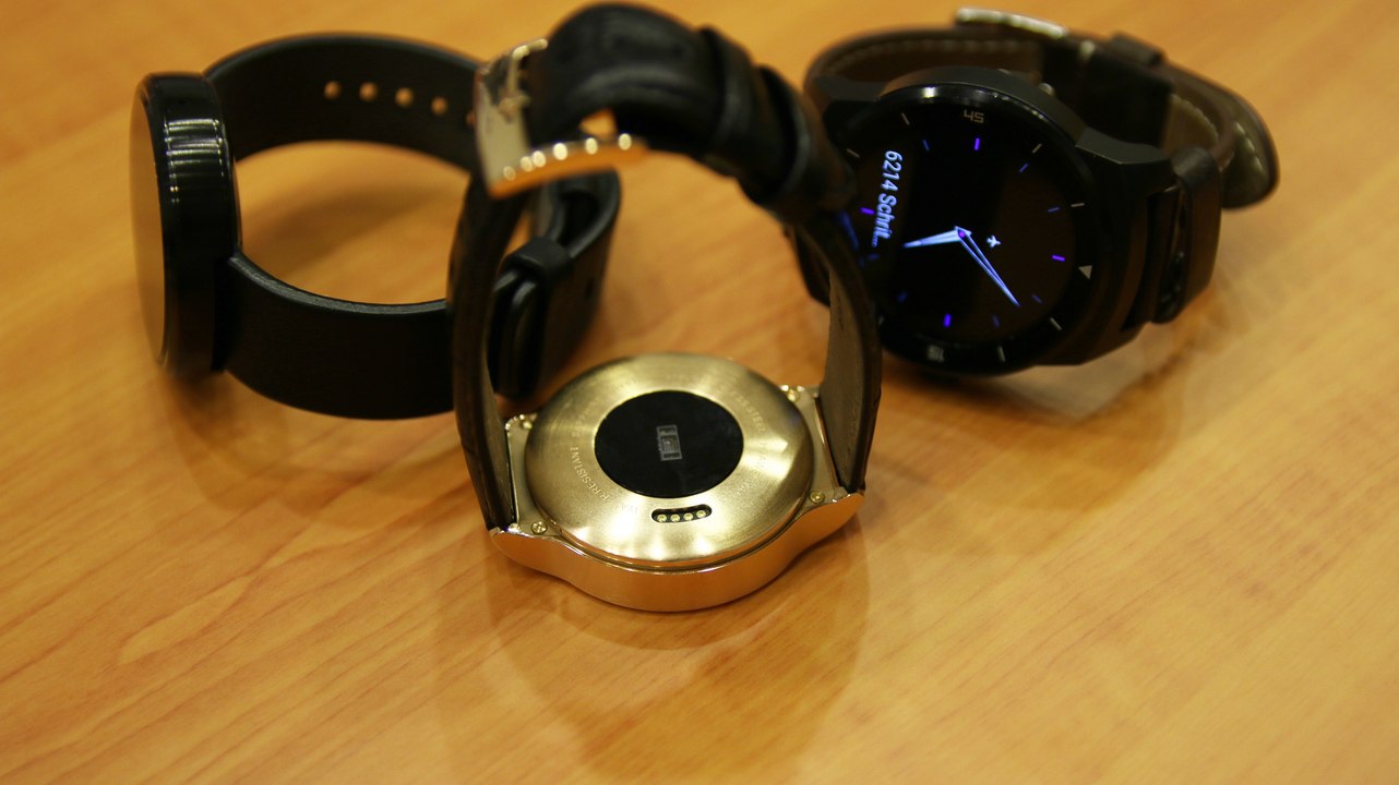 Huawei watch vs moto 360 vs lg g watch r - designvergleich