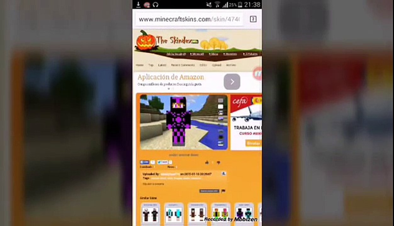 [Tutorial] Como Poner skin en minecraft PE 0.10.5