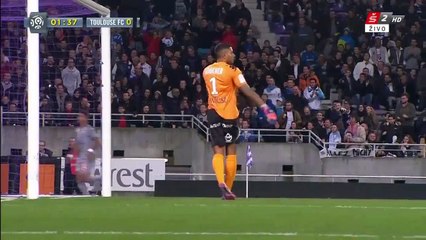Michy Batshuayi 0:1 | Toulouse - Marseille 06.03.2015 HD