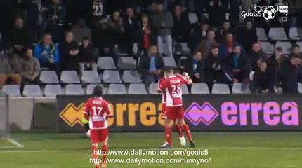 Nouri R Goal Nimes 2 - 0 GFC Ajaccio Ligue 2 6-3-2015