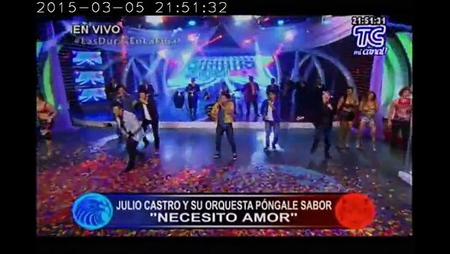 Atrevidos: Julio Castro y su orquesta 'Póngale Sabor'.