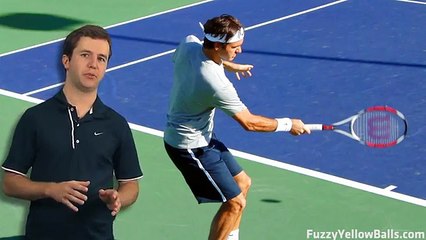 Roger Federer's Forehand Grip