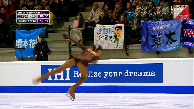 エフゲニア・メドベデワ Evgenia Medvedeva - 2015 Junior Worlds FS