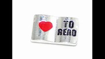 Jewelry Monster Love to Read Book Charm for Floating Charm Lockets