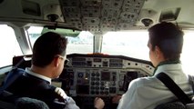 complete hd gopro video of startup, taxi and takeoff from saab 340 cockpit