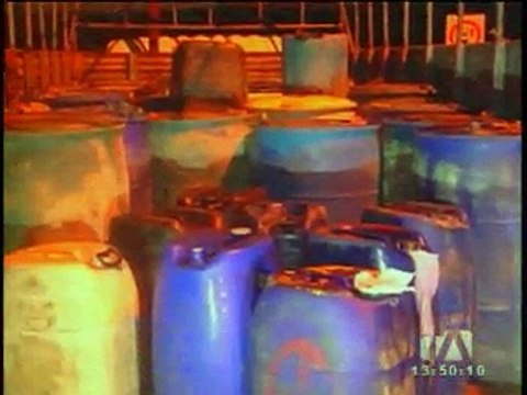 Autoridades decomisan 1500 galones de combustible