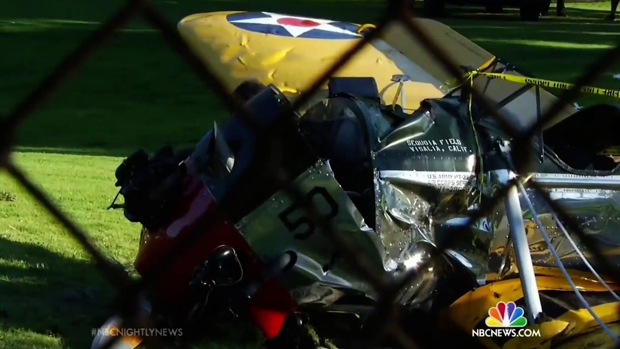 Harrison Ford CRASHES PLANE | What's Trending Now