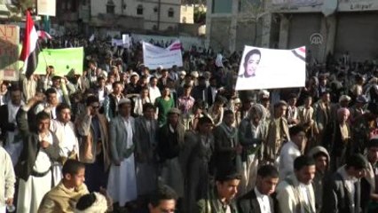 Yemen'de Husi Gösterisi