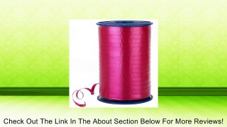 Morex Poly Crimped Curling Ribbon, 3/16-Inch by 500-Yard, Burgundy Review