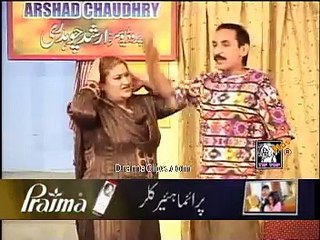 New drama 2015 -  best funy scene of Kamli te malang | Best Of Iftikhar Thakur Nasir Chinoety