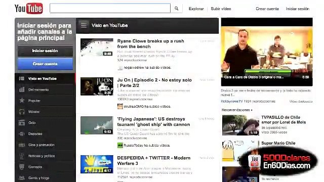 01.Como abrir una cuenta en Youtube 500 Dolares en 60 Dias