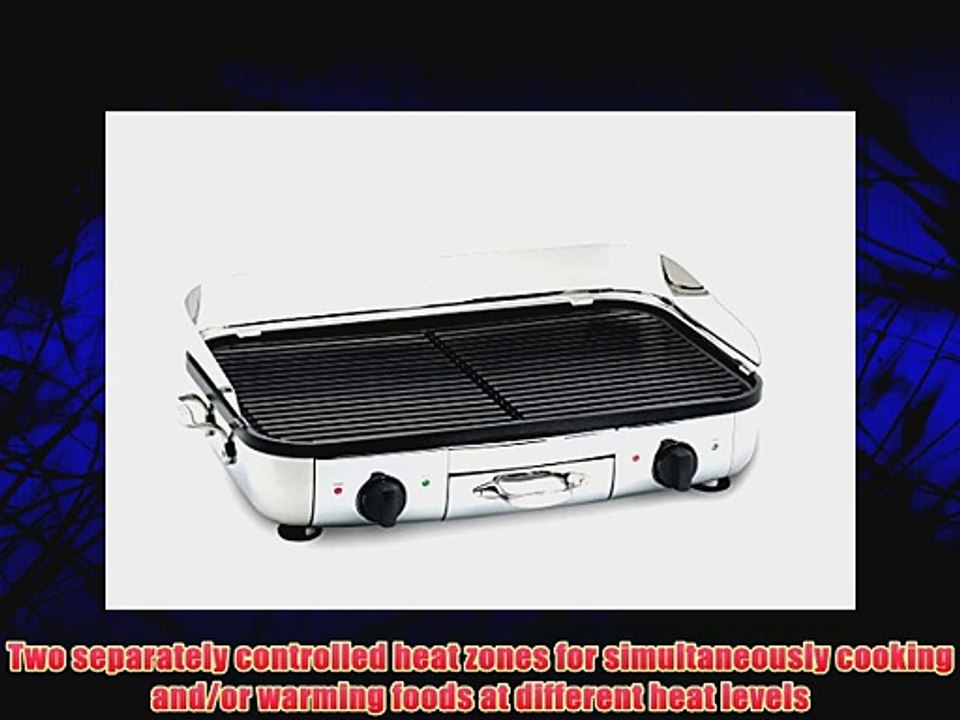AllClad Electric Indoor Grill with ExtraLarge Premium Nonstick