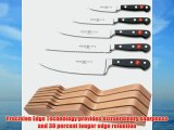 Wusthof Classic 6 Piece High Carbon Steel Drawer Tray Knife Set with Bonus Sharpener