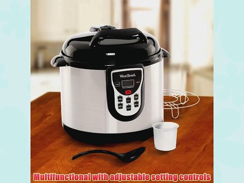 West Bend 6-Quart Stainless Pressure Cooker