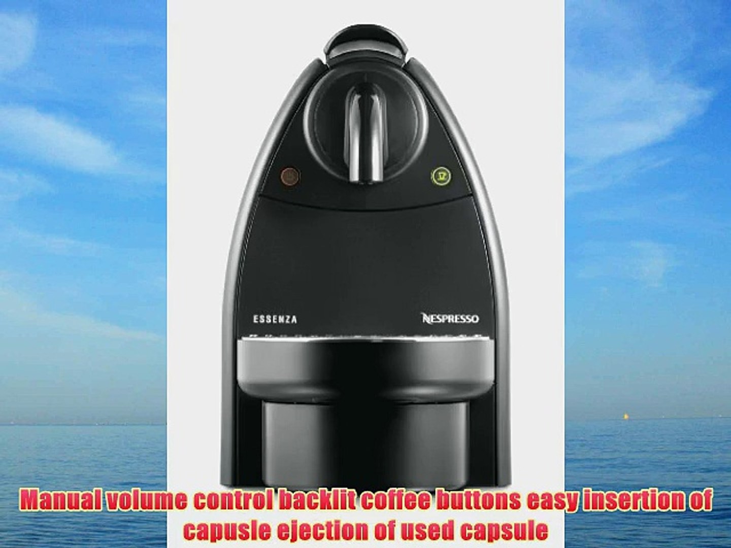 Nespresso Essenza C91 Manual Espresso Black video Dailymotion