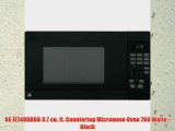 GE JE740DRBB 0.7 cu. ft. Countertop Microwave Oven 700 Watts - Black