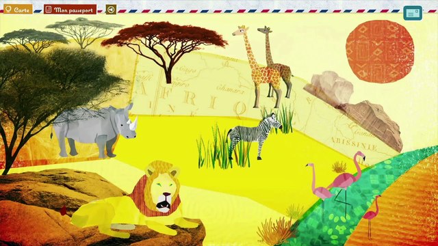 L'appli fun du Zoo de Vincennes pour les petits et grands avec le Voyage d'Adeline la Girafe