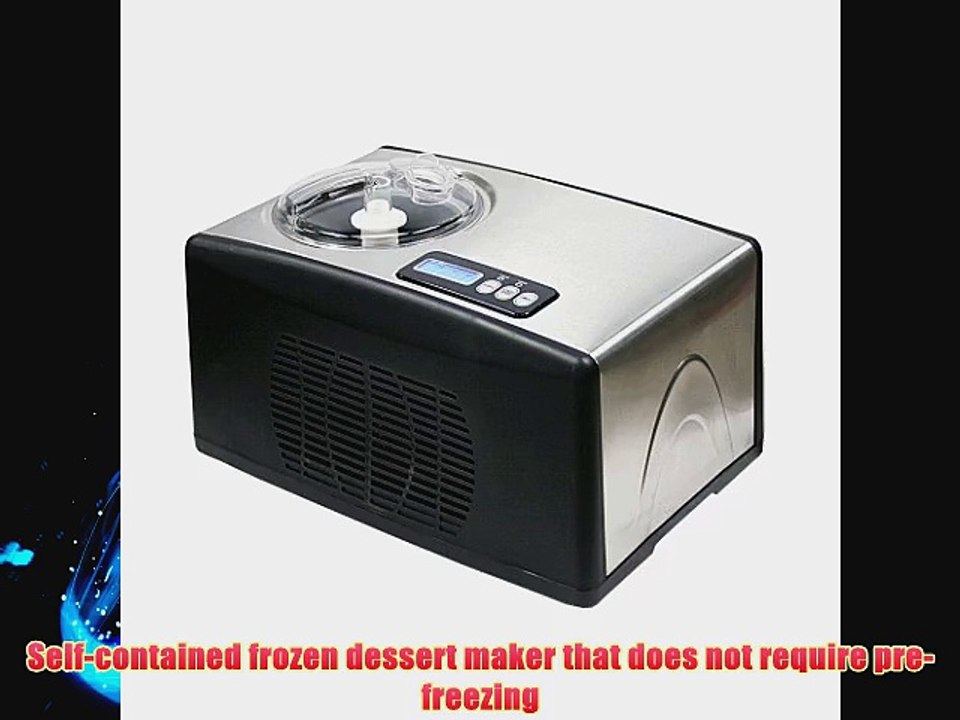 Whynter ICM-15LS Ice Cream Maker Stainless Steel