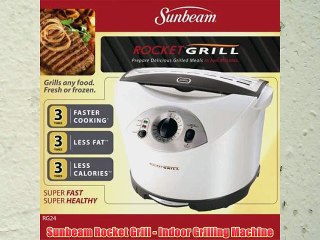 Sunbeam Rocket Grill - Indoor Grilling Machine