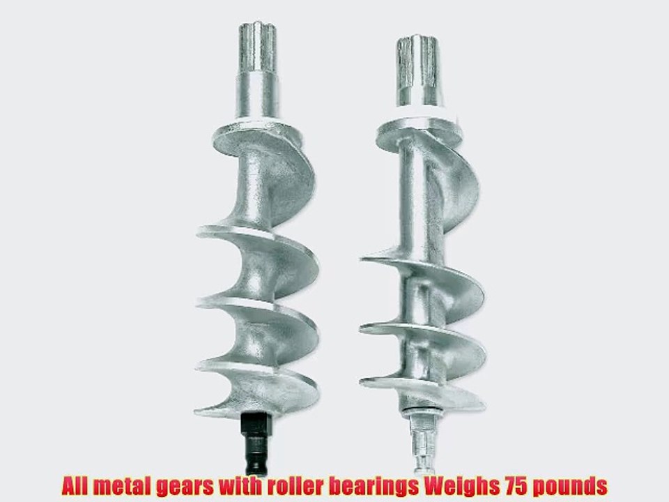 LEM Products 1.5 HP Stainless Steel Electric Meat Grinder