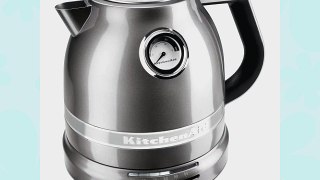 KitchenAid Pro Line Sugar Pearl Silver 1.5 Liter Electric Kettle